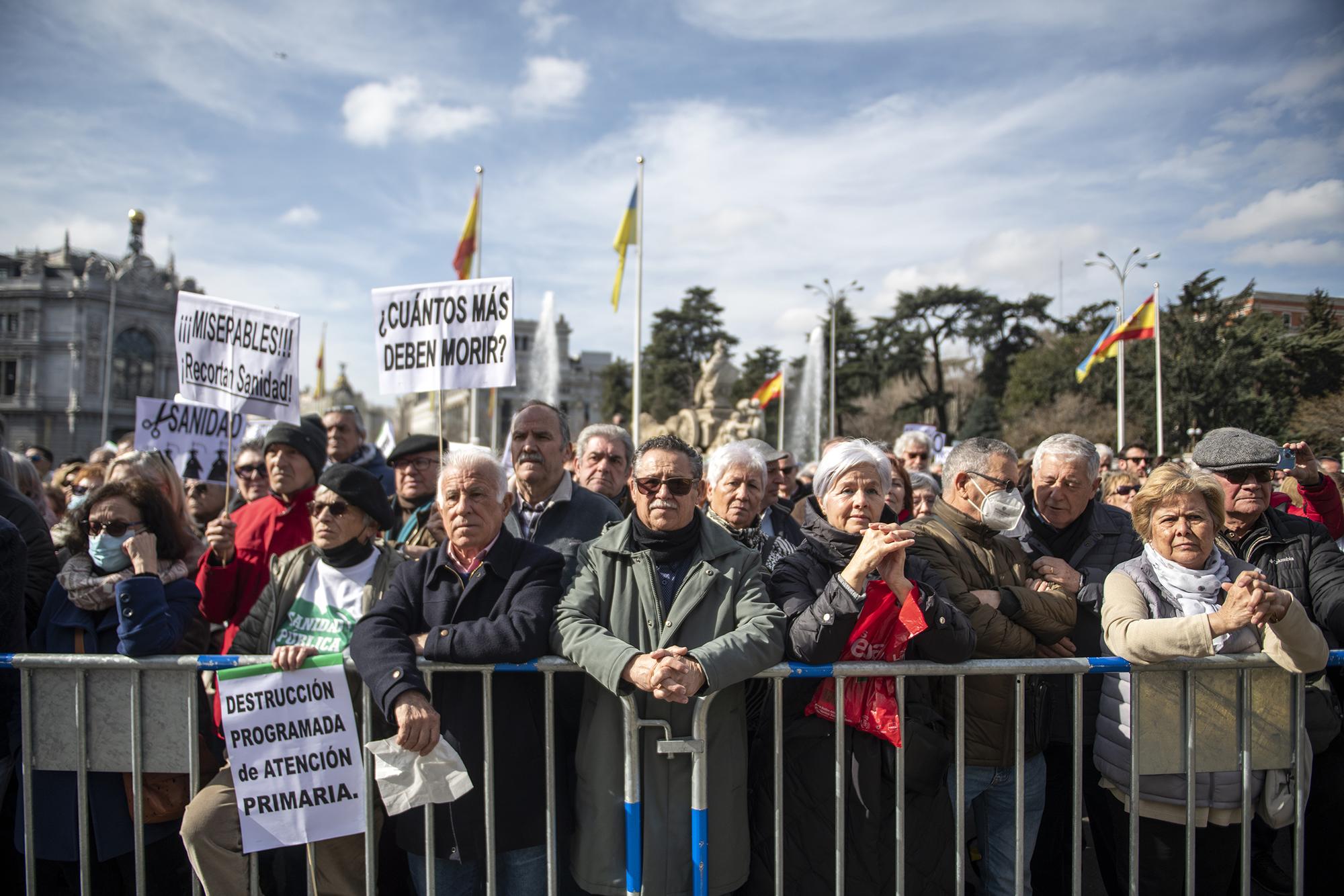 Manifestación Sanidad Pública 12 febrero - 14